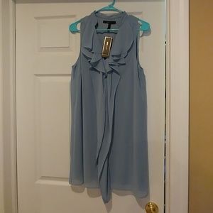 BCBGMaxAzria ruffle tent dress